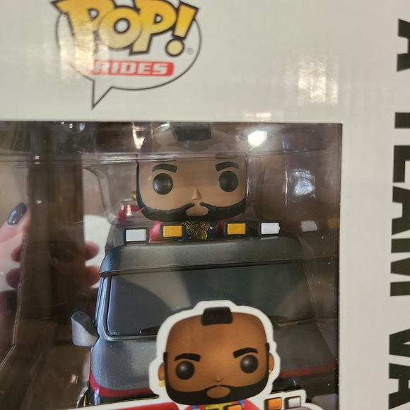 Funko Pop! Rides A-Team Van with Black and Red Design - Picture 8 of 8